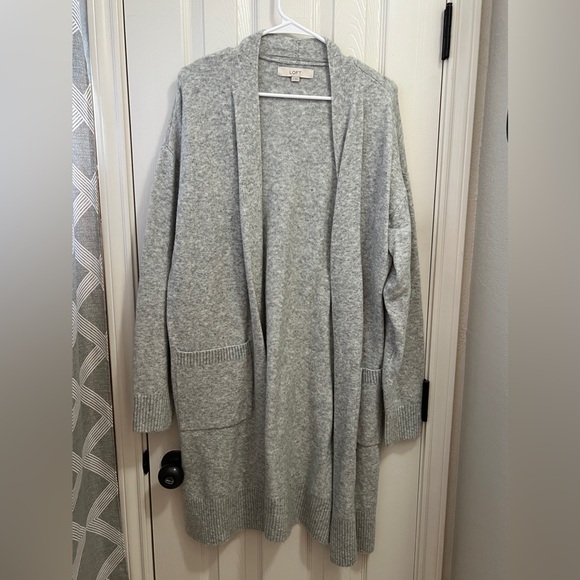 LOFT Sweaters - Loft Open Front Duster